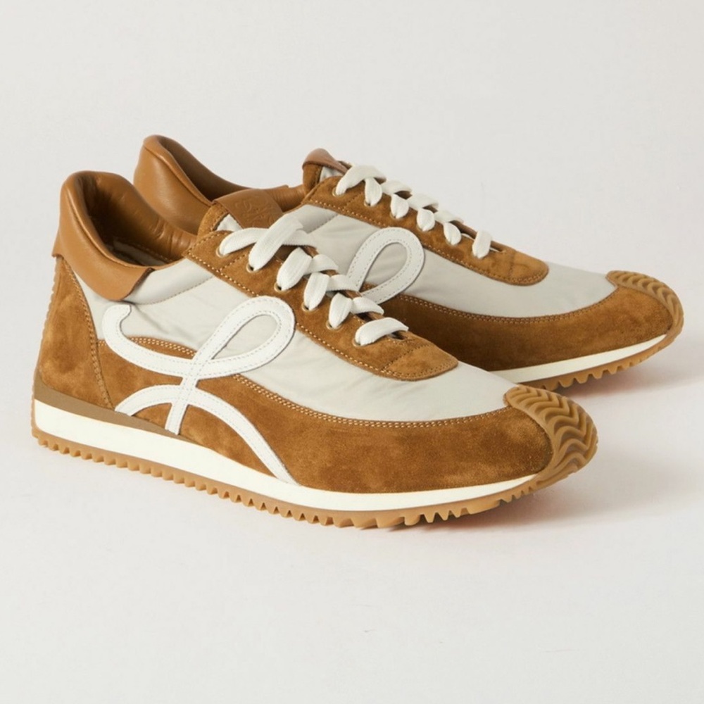 Loewe Suede flow runner sneakers